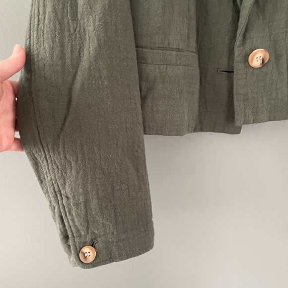 Madewell cropped blazer - Picture 5 of 6